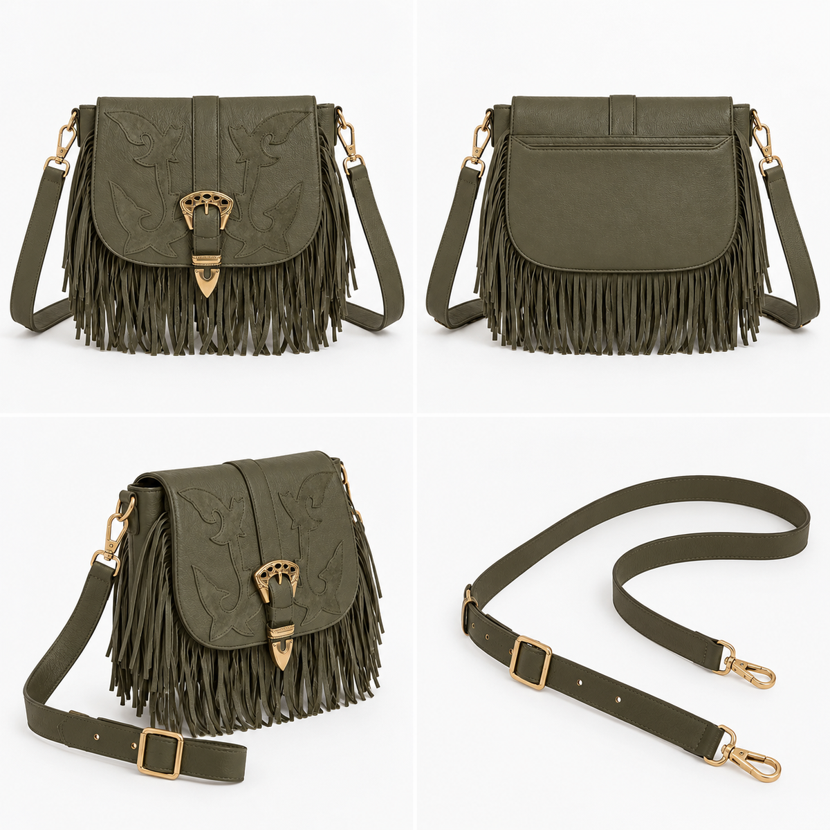 PITI CUITI Bianca Bag Khaki