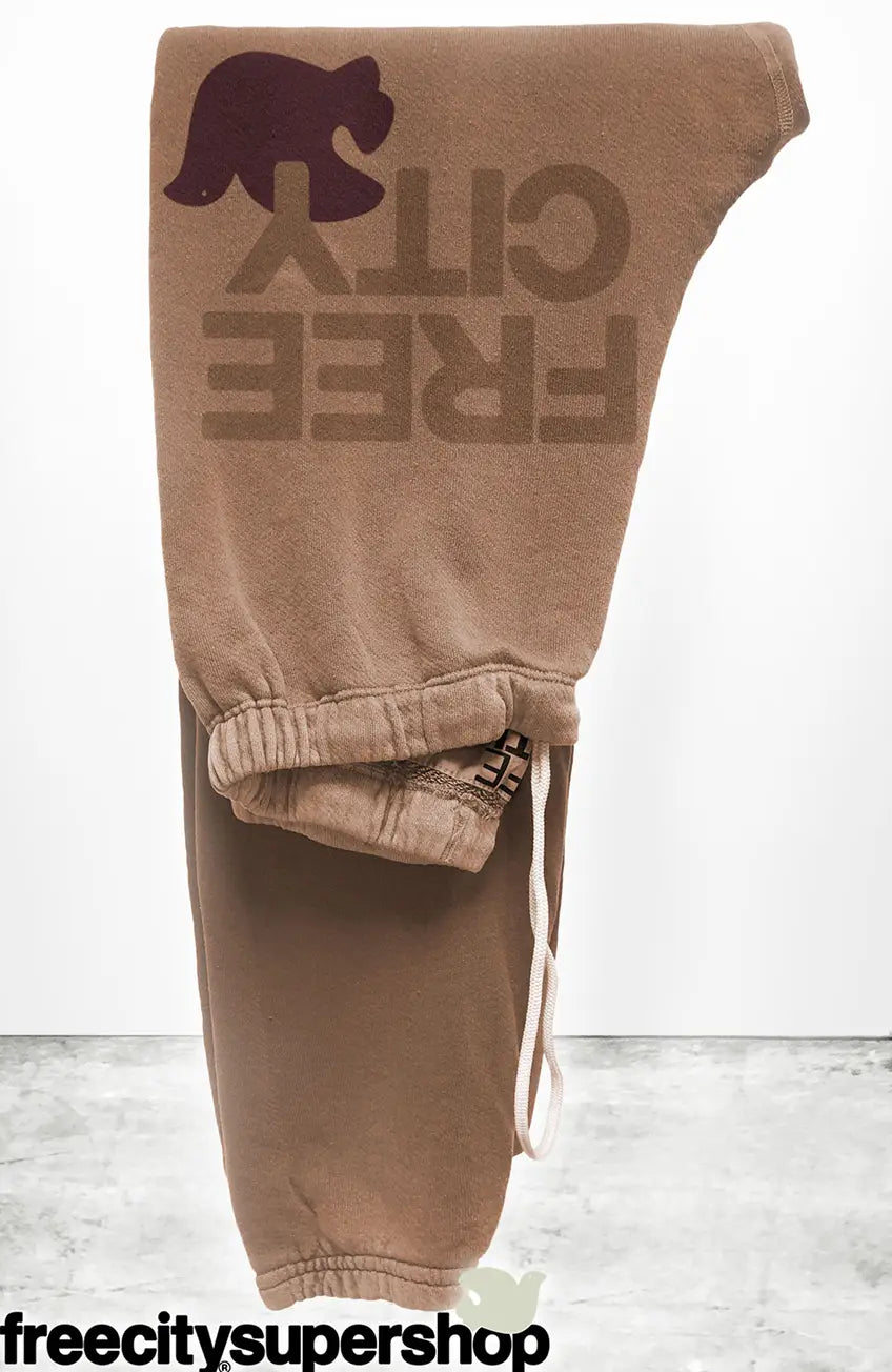 FREECITY sweatpant - bronzer