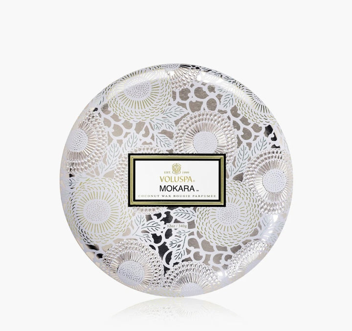 VOLUSPA Mokara 3 Wick Tin Candle