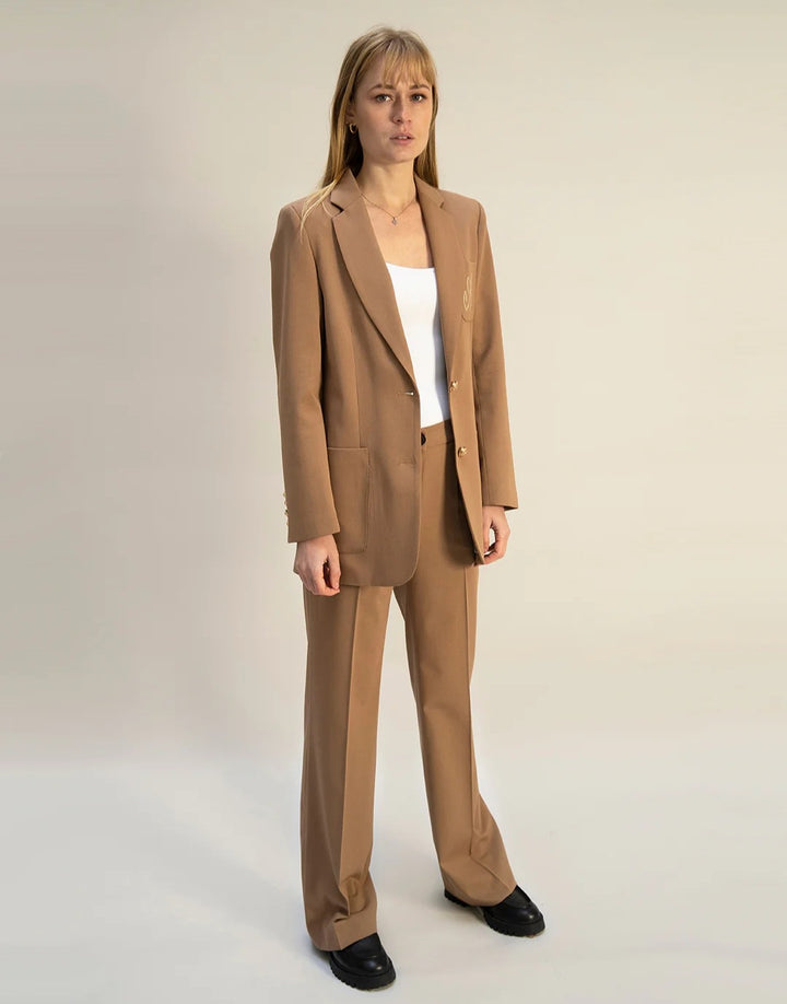 Été Comme Hiver Paris Sloan Blazer In Camel