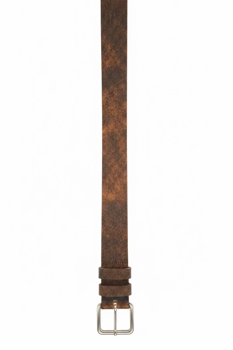 JULIA Distressed leather Belt
