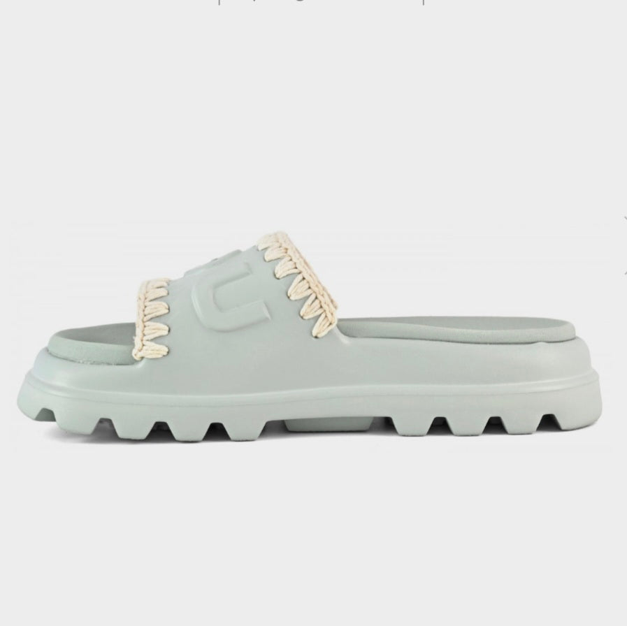 MOU Eva One Piece Slide Teal