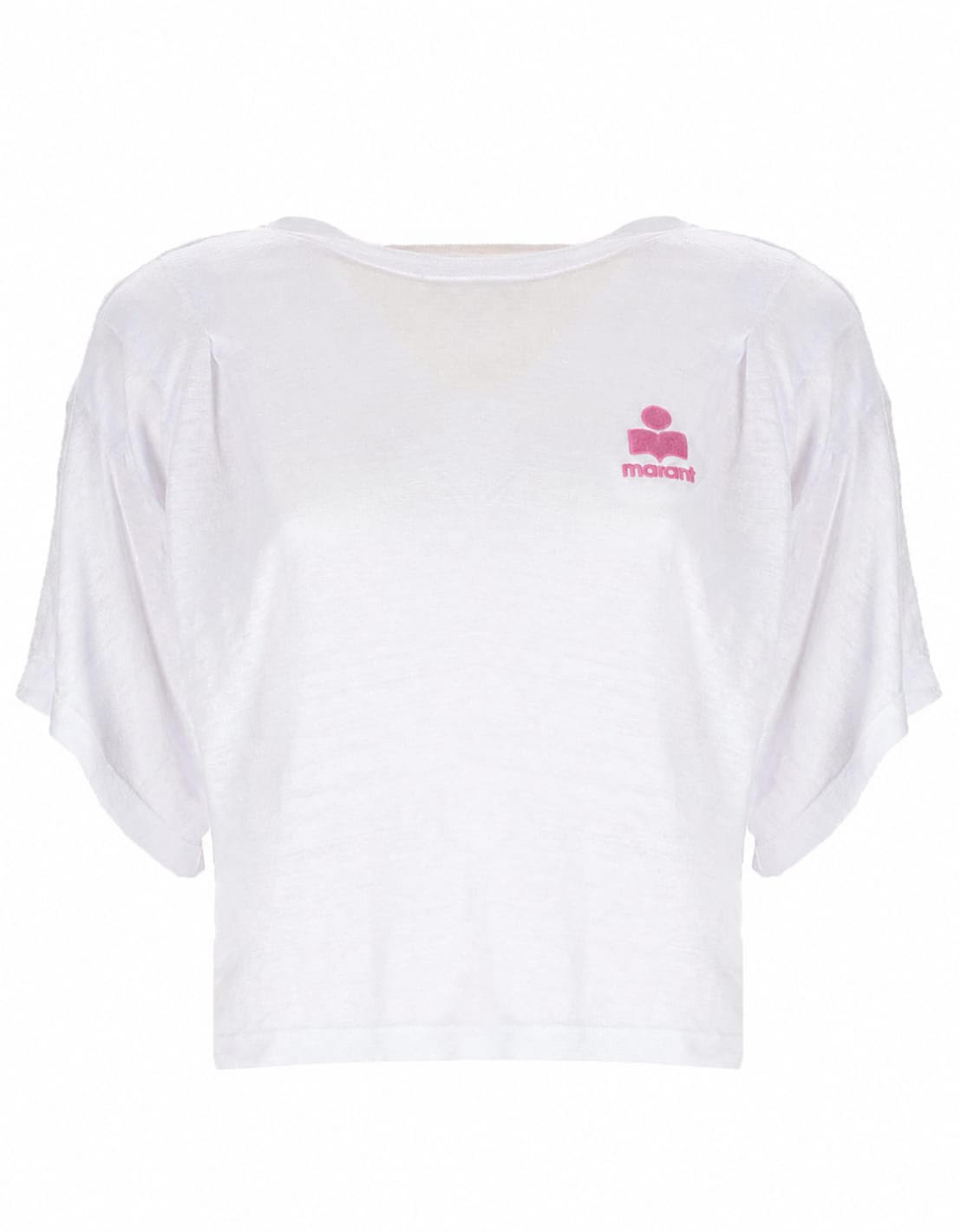 ISABEL MARANT KYANZAE T-SHIRT White/Pink