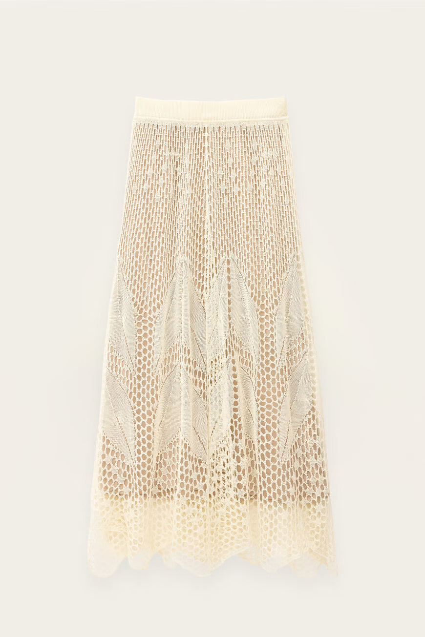 BA&SH ULYSSE SKIRT- Vanilla
