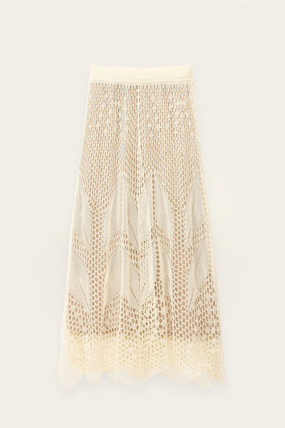 BA&SH ULYSSE SKIRT- Vanilla