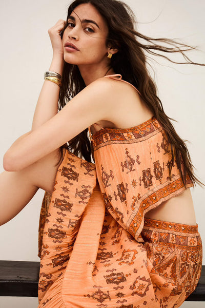 BA&SH - ZAYA patterned maxi skirt
