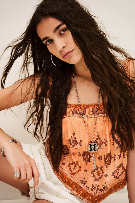BA&SH - ZELI patterned cami top