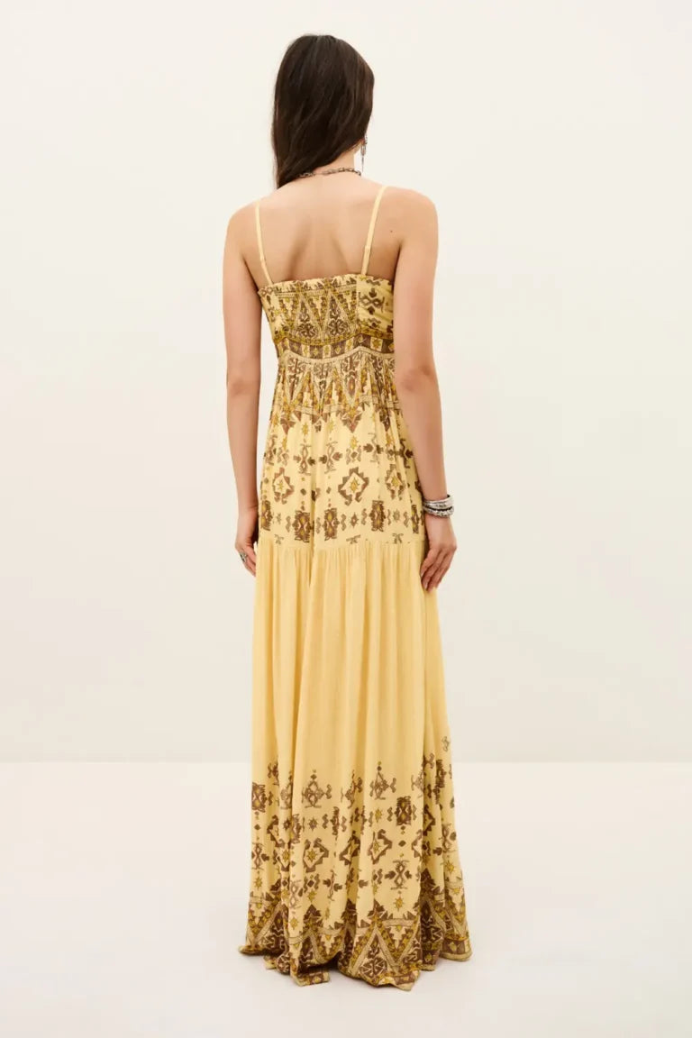 BA&SH - ZEMA patterned maxi dress