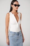 BAYSE Aurora Bodysuit In White