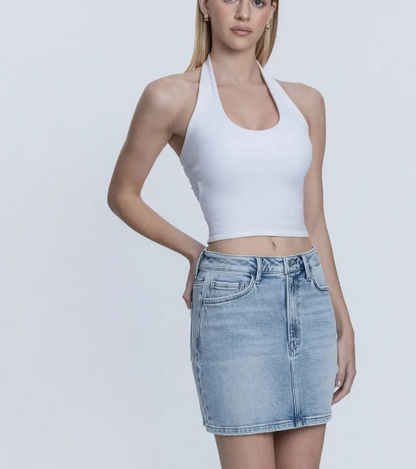 FLYING MONKEY HIGH RISE MINI SKIRT