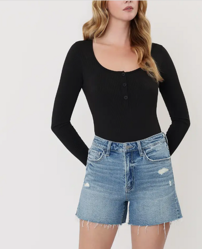 FLYING MONKEY SIENNA SUPER HIGH RISE A LINE SHORTS