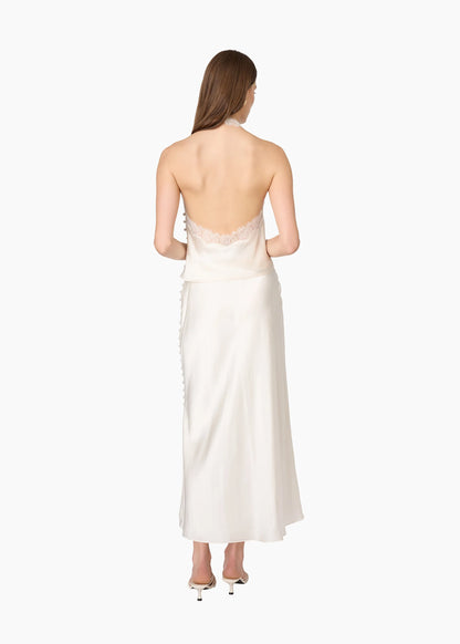 CAMI NYC Lucille Silk Top Macadamia