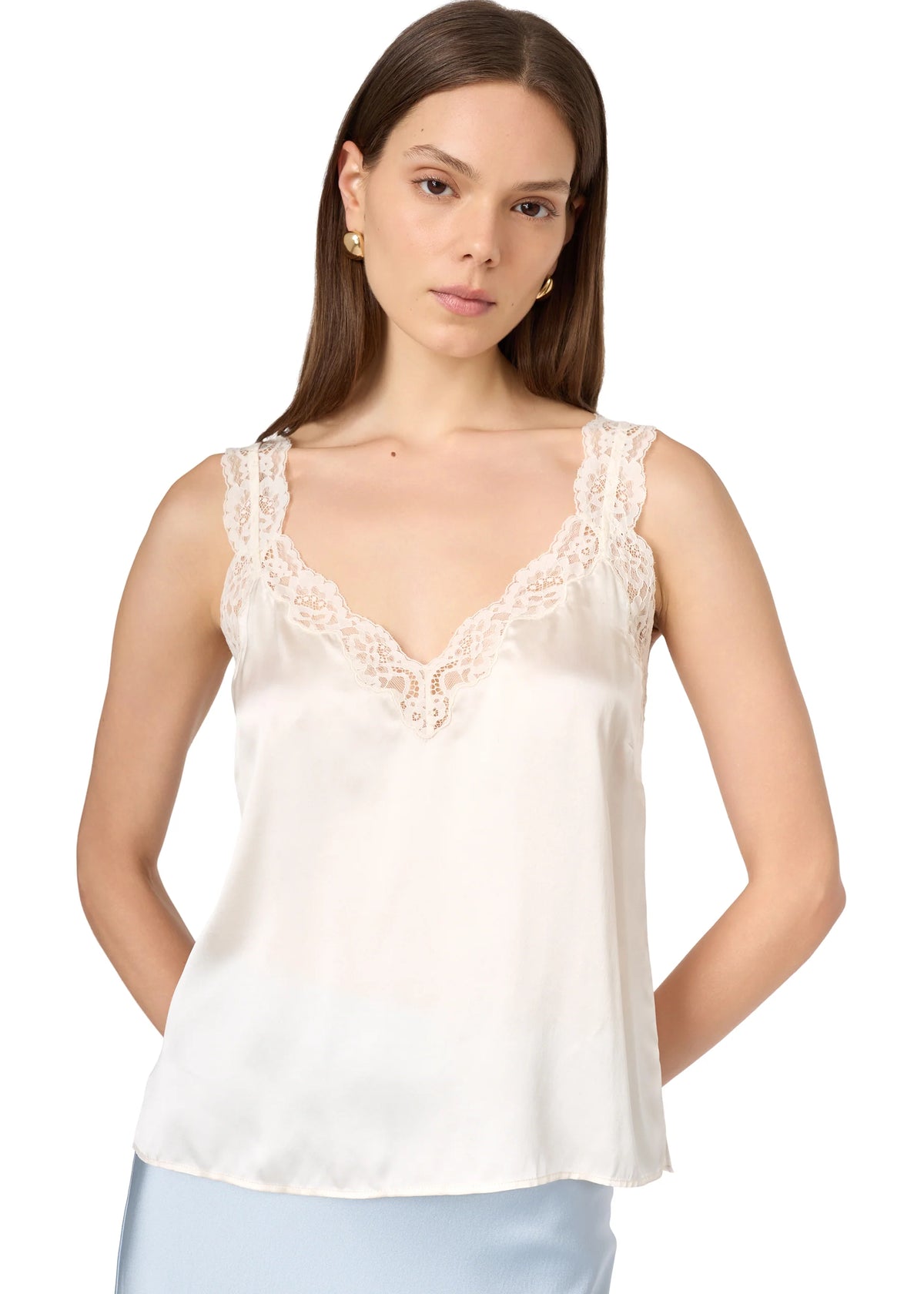 CAMI NYC Fernanda Camisole Cream