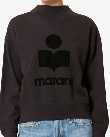 ISABEL MARANT MOBY SWEATSHIRT Black