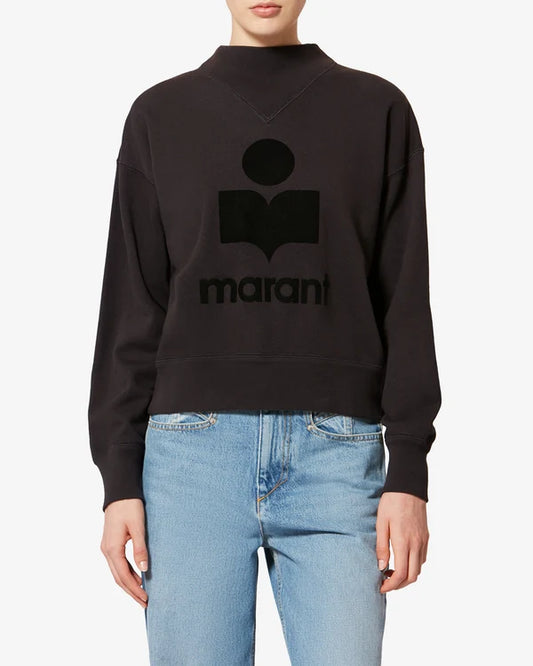 ISABEL MARANT MOBY SWEATSHIRT Black