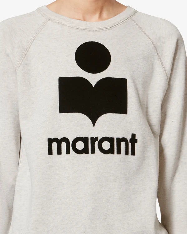 ISABEL MARANT MILLYNY SWEATSHIRT Ecru