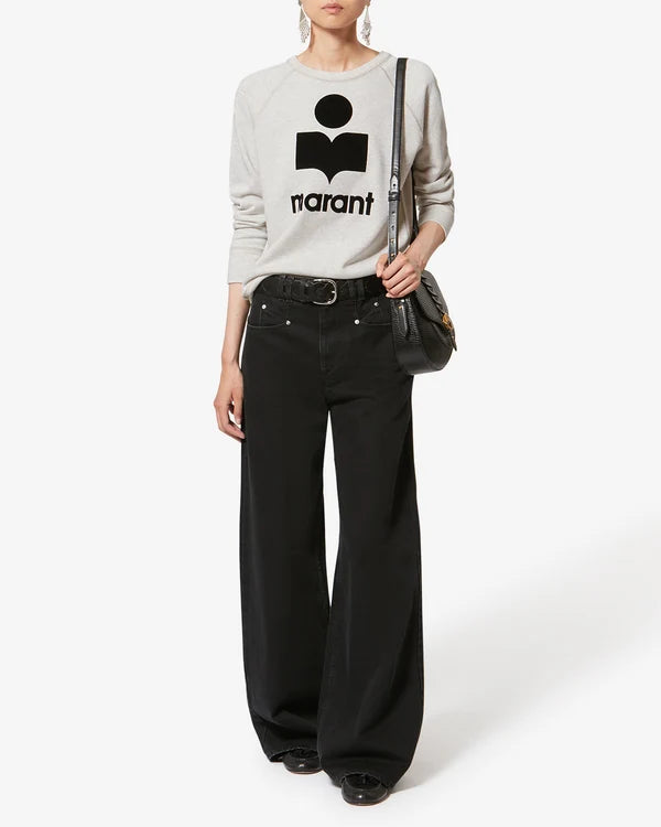 ISABEL MARANT MILLYNY SWEATSHIRT Ecru