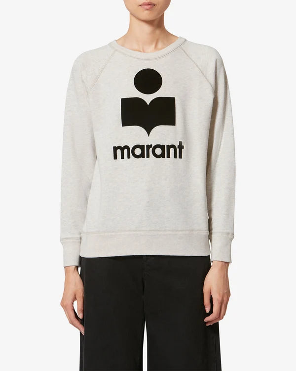 ISABEL MARANT MILLYNY SWEATSHIRT Ecru