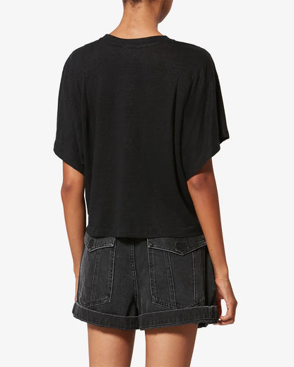 ISABEL MARANT KYANZAE T-SHIRT black