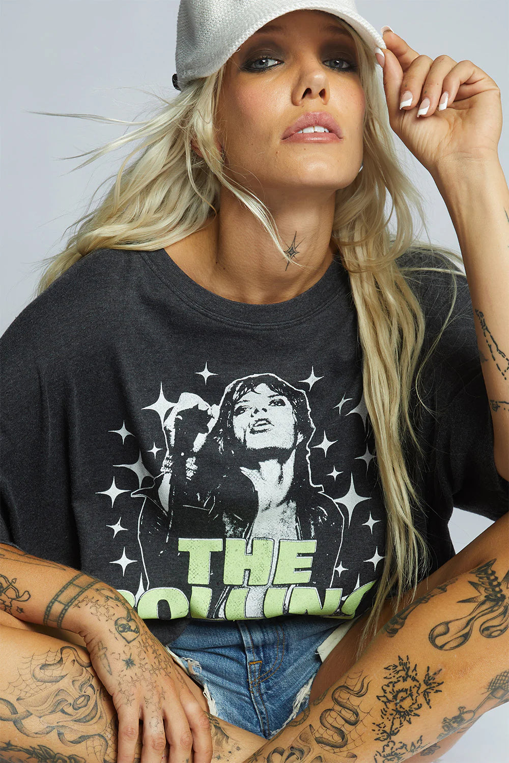 RECYCLED KARMA the The Rolling Stones Live From Europe 1976 Vintage Band Tee