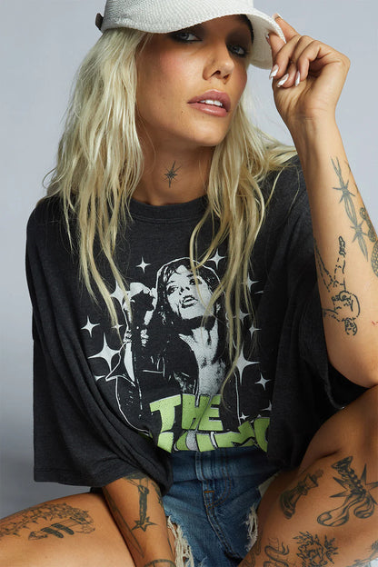 RECYCLED KARMA the The Rolling Stones Live From Europe 1976 Vintage Band Tee
