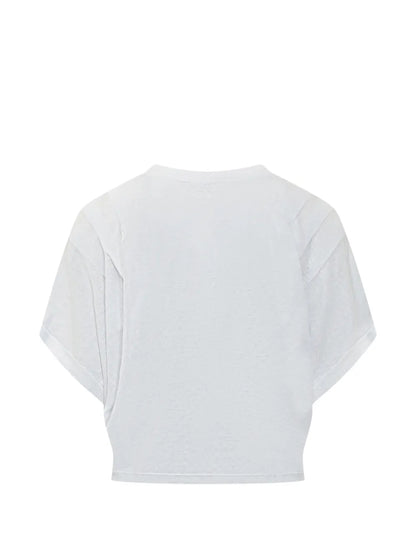 ISABEL MARANT KYANZAE T-SHIRT white/black