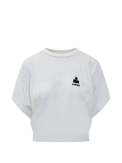 ISABEL MARANT KYANZAE T-SHIRT white/black