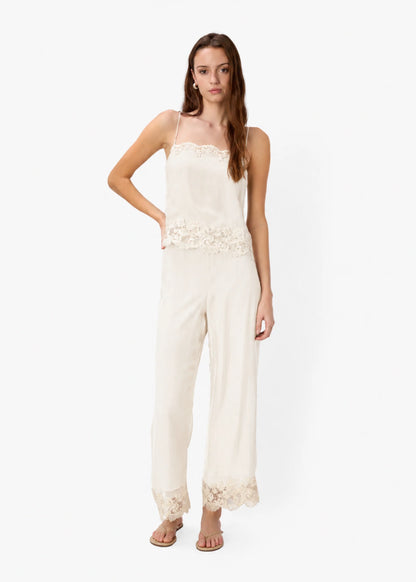 CAMI NYC Maiya Silk Camisole Bone