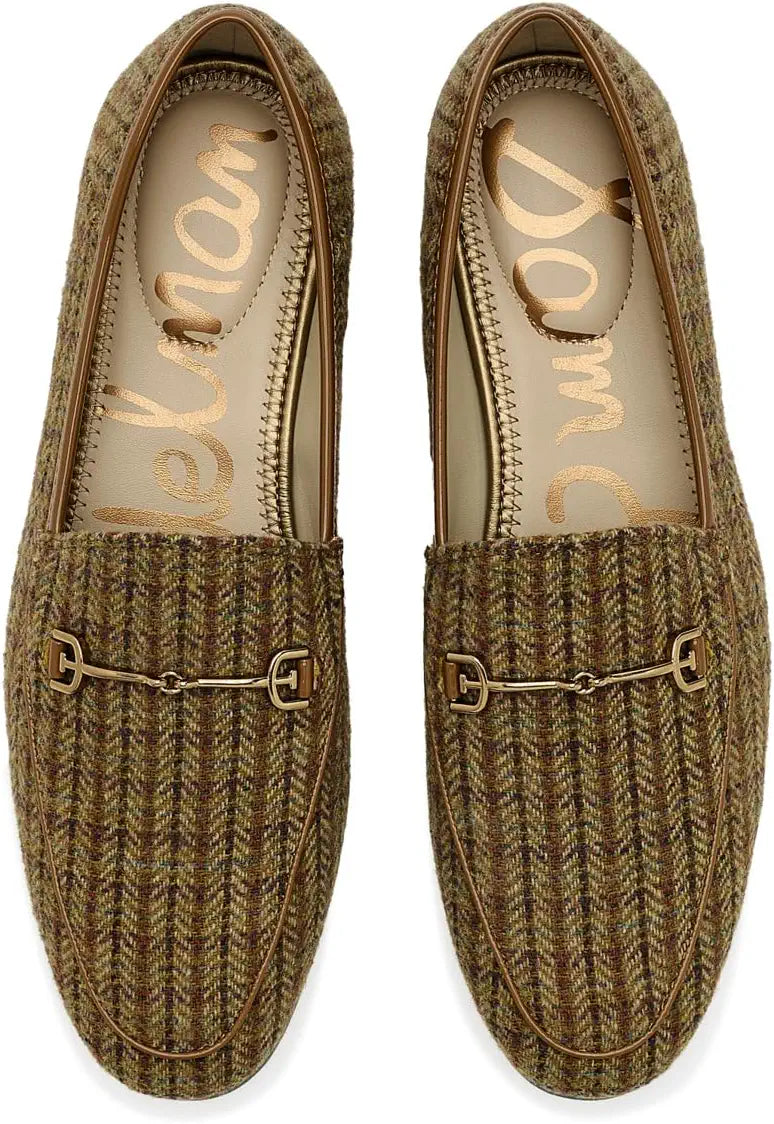 SAM EDELMAN Loraine Loafer in Honey Multi Tweed