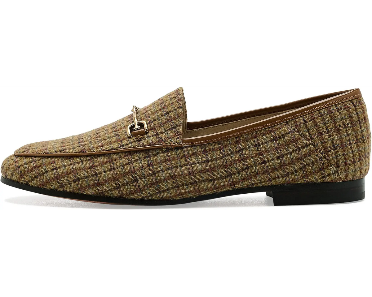 SAM EDELMAN Loraine Loafer in Honey Multi Tweed
