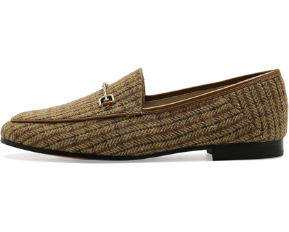 SAM EDELMAN Loraine Loafer in Honey Multi Tweed
