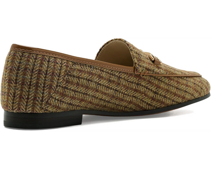 SAM EDELMAN Loraine Loafer in Honey Multi Tweed