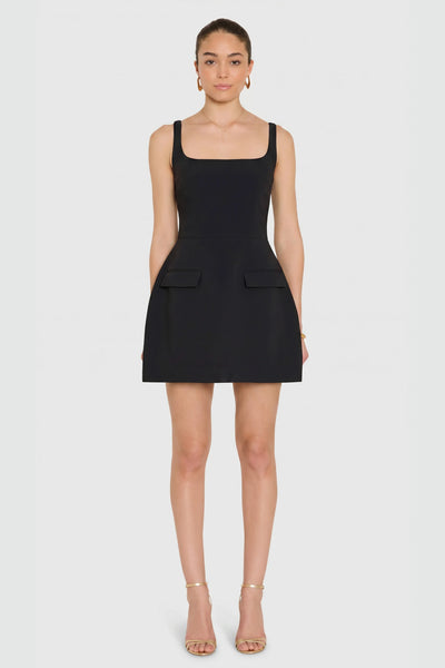 Amanda Uprichard - Lily Midi Dress black