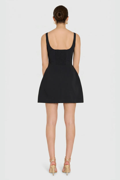 Amanda Uprichard - Lily Midi Dress black