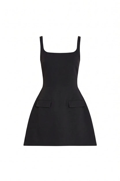 Amanda Uprichard - Lily Midi Dress black