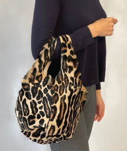 Anita Bilardi Shopper Leopard Bag