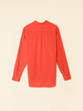 XIRENA Beau Shirt In Orange Sunset