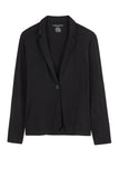 MAJESTIC FILATURES Long Sleeves Light Jacket in Viscose / Elastane In Black