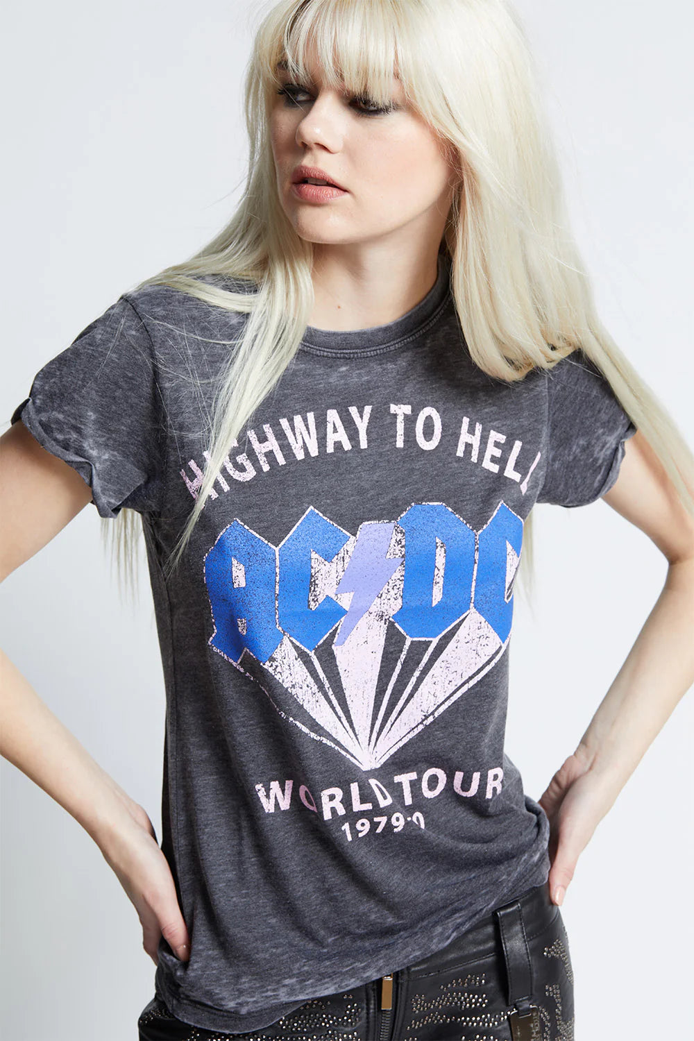 RECYCLED KARMA the AC/DC Highway To Hell Tour Vintage Concert Tee