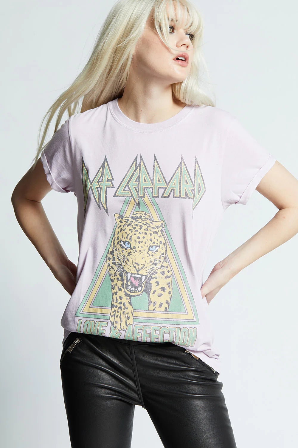 RECYCLED KARMA the Def Leppard Love & Affection Graphic Tee