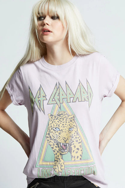 RECYCLED KARMA the Def Leppard Love & Affection Graphic Tee