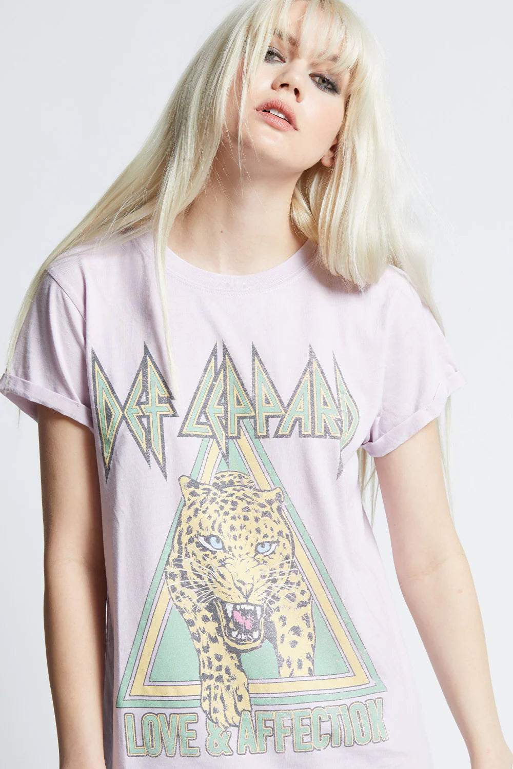RECYCLED KARMA the Def Leppard Love & Affection Graphic Tee