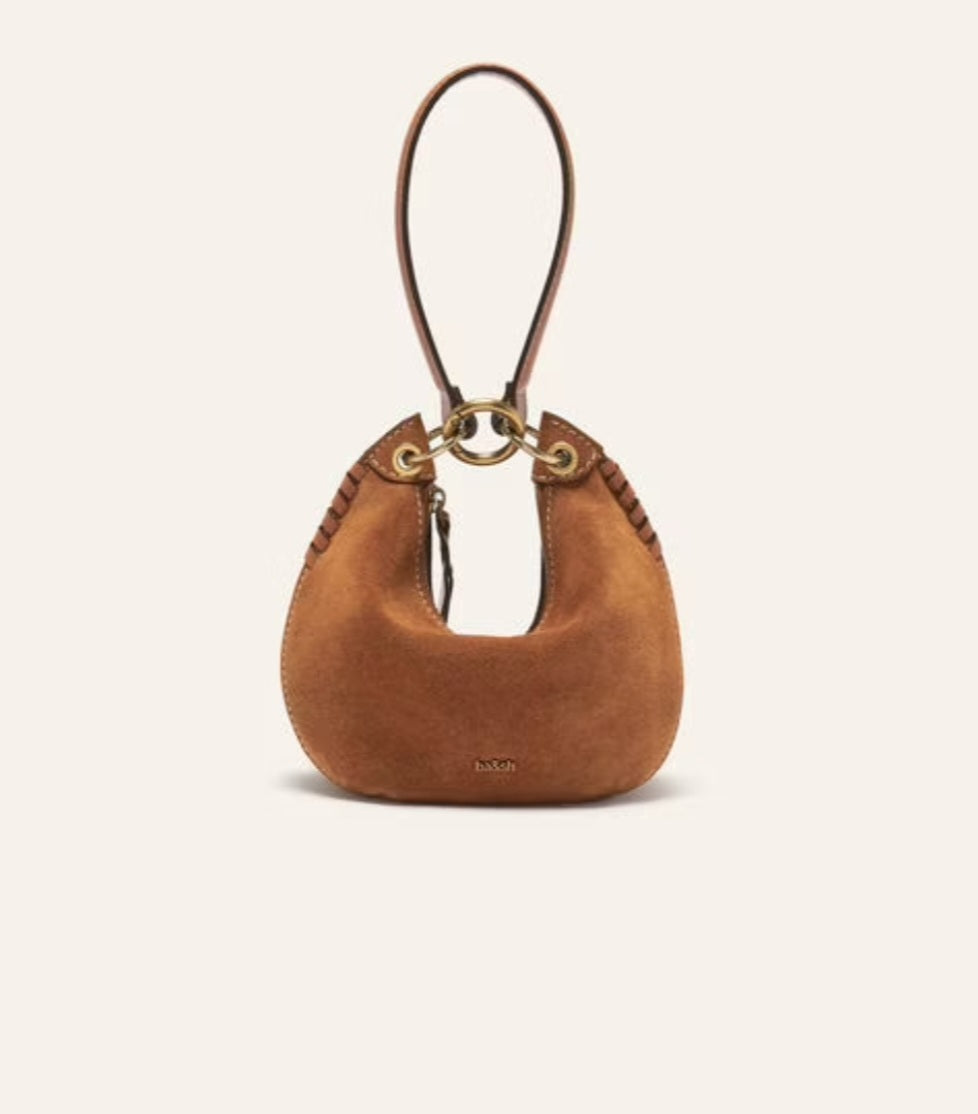 BA&SH SWING Small Bag Camel