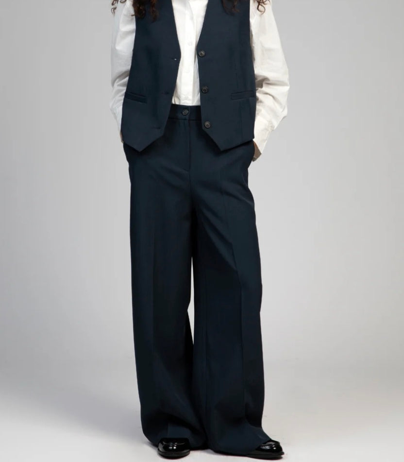 ANGE PANTALON PERLY marine