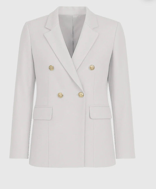ANGE VESTE ZAKIE linen white