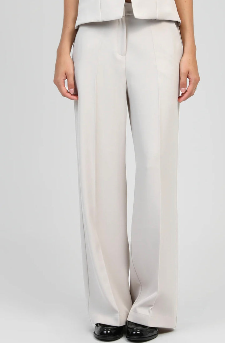 ANGE PANTALON PERLY linen white