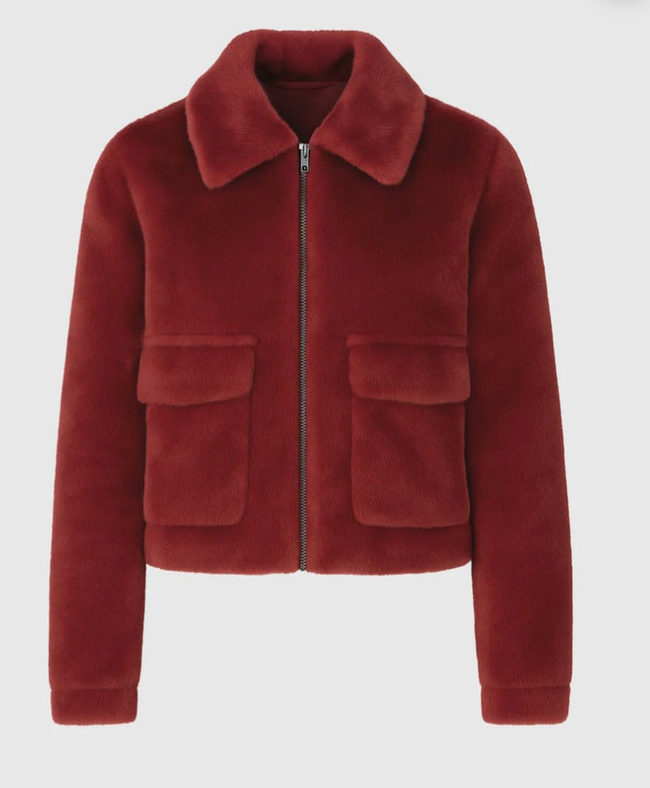 ANGE BLOUSON CANDYCE rouge