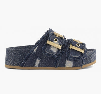 COLORS OF CALIFORNIA DUNE Denim platform