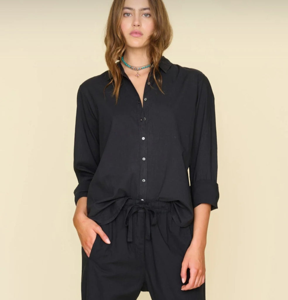 Xirena Beau Shirt In Black