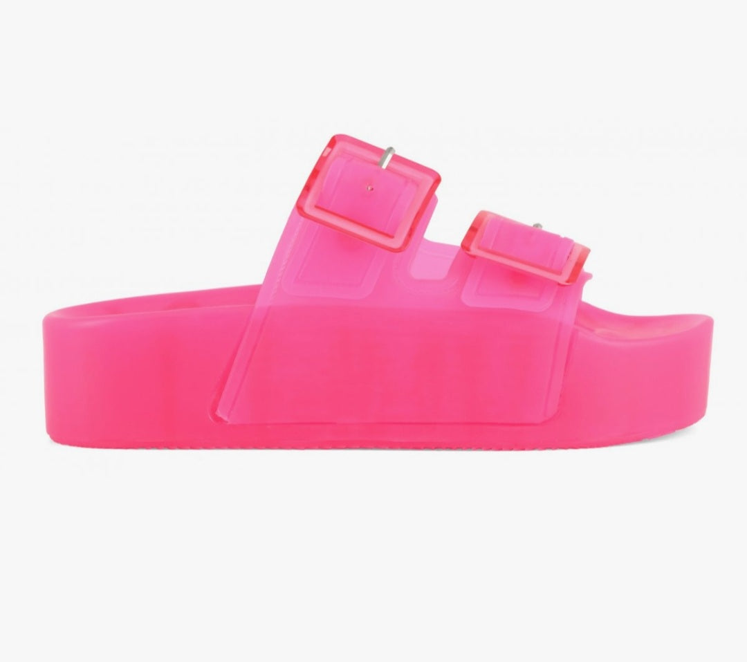 COLORS OF CALIFORNIA Jelly Platform In Fuxia
